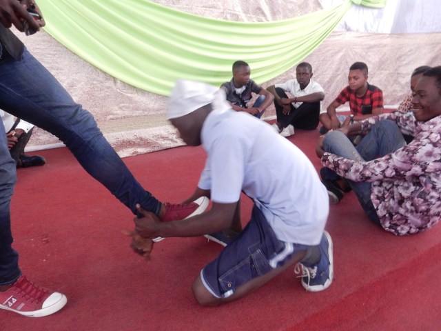 Le lavement des pieds